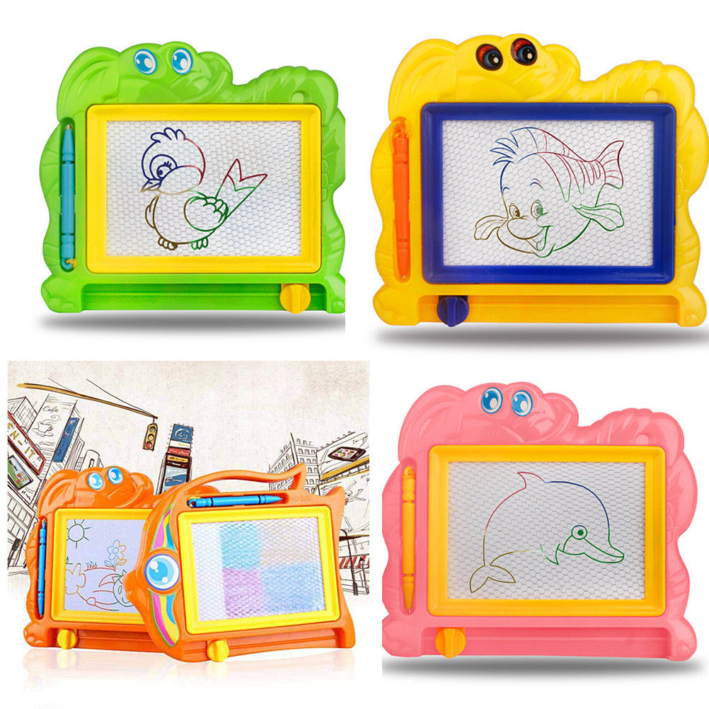 Board Kids Colorful Plastic Magnetic Drawing Tablet Toys - Mubimart -  