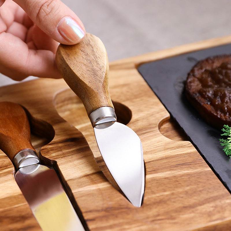 Board Set Platter Meat Board Party Utensils Kitchen Cutting Board Cutting Cheese - Mubimart