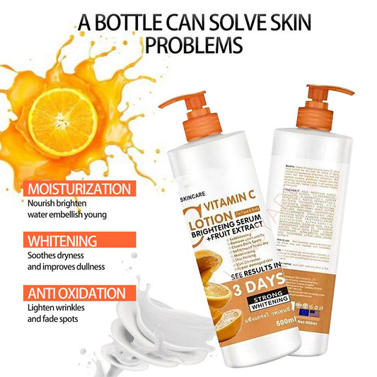 Body Lotion 500ml Moisturizing Hydrating And Nourishing - Mubimart