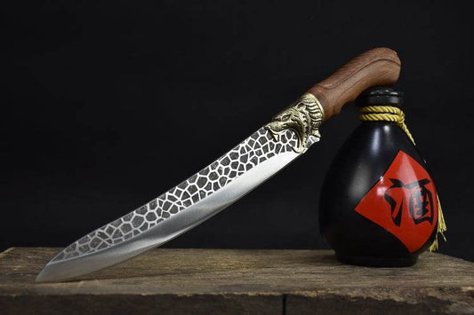Bone Picking Knife Kitchen Knife Hand Forging Knife Edge Slaughtering Knife Chef Knife Bone Picking Knife - Mubimart