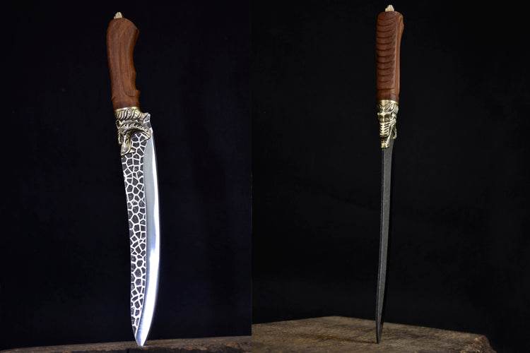 Bone Picking Knife Kitchen Knife Hand Forging Knife Edge Slaughtering Knife Chef Knife Bone Picking Knife - Mubimart
