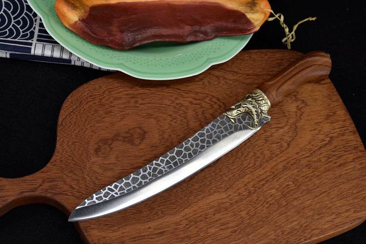 Bone Picking Knife Kitchen Knife Hand Forging Knife Edge Slaughtering Knife Chef Knife Bone Picking Knife - Mubimart