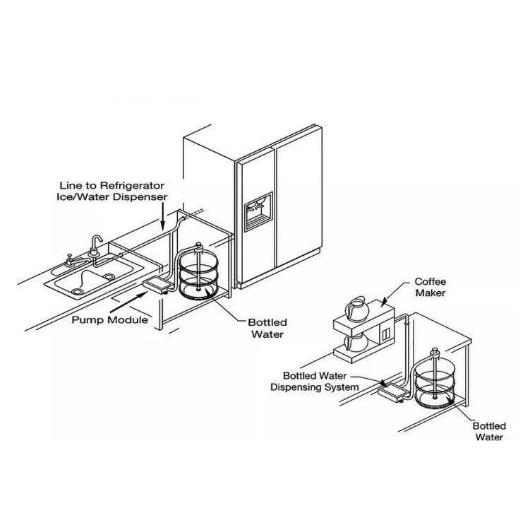 Bottle Mouth Hydraulic Electric Water Dispenser - Mubimart