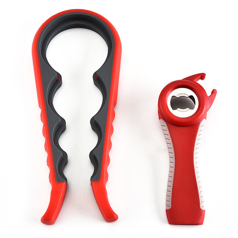 Bottle Opener Set Four In One Can Opener Twist - Mubimart -  