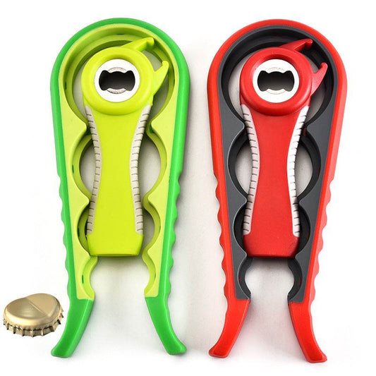 Bottle Opener Set Four In One Can Opener Twist - Mubimart