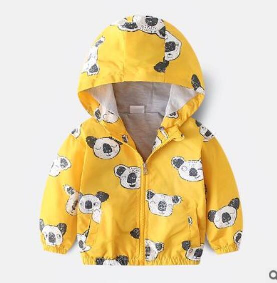 Boy jacket casual hooded jacket - Mubimart -  