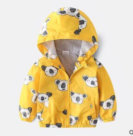 Boy jacket casual hooded jacket - Mubimart