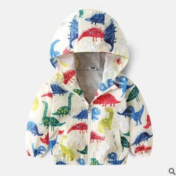 Boy jacket casual hooded jacket - Mubimart