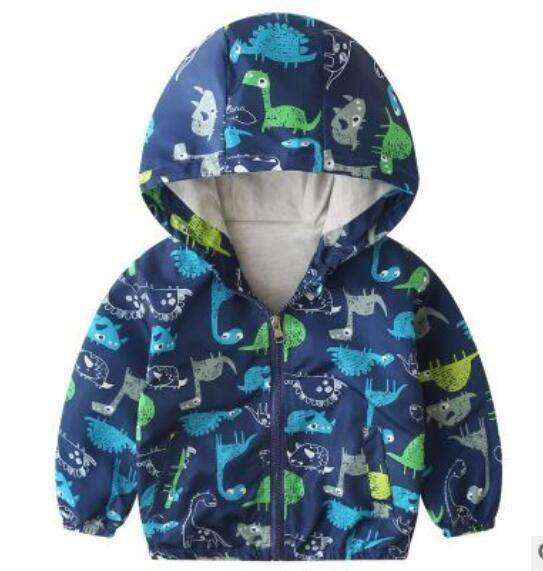 Boy jacket casual hooded jacket - Mubimart