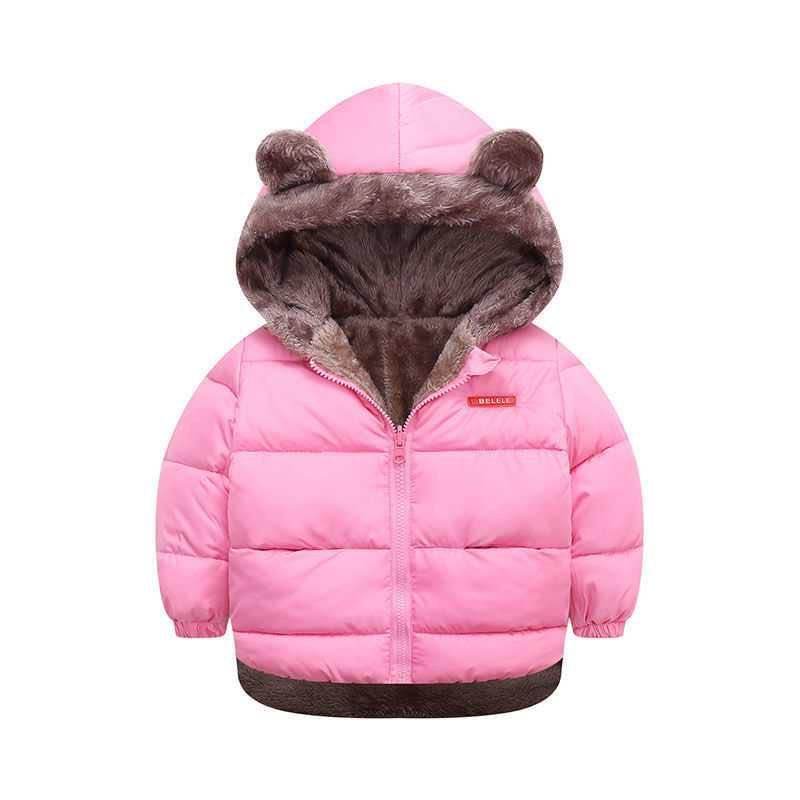 Boy's Cotton-padded Winter Jacket, Children's Cotton-padded Jacket, Double-sided Wear - Mubimart