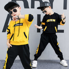 Boy's hooded sports suit - Mubimart -  