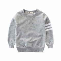 Boy's long sleeve round neck pullover - Mubimart -  