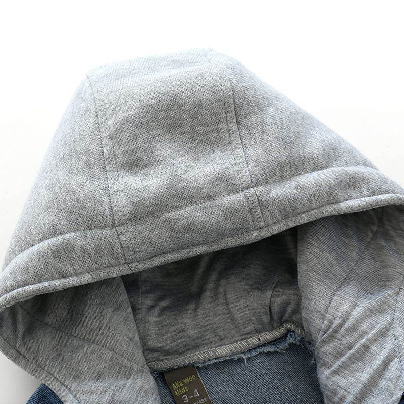Boys And Children Washed Soft Denim Jacket - Mubimart