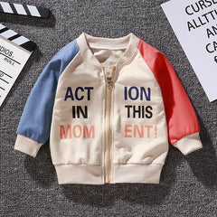 Boys And Girls Jackets Korean Baseball Uniforms Children's Babies Casual Western Style - Mubimart -  