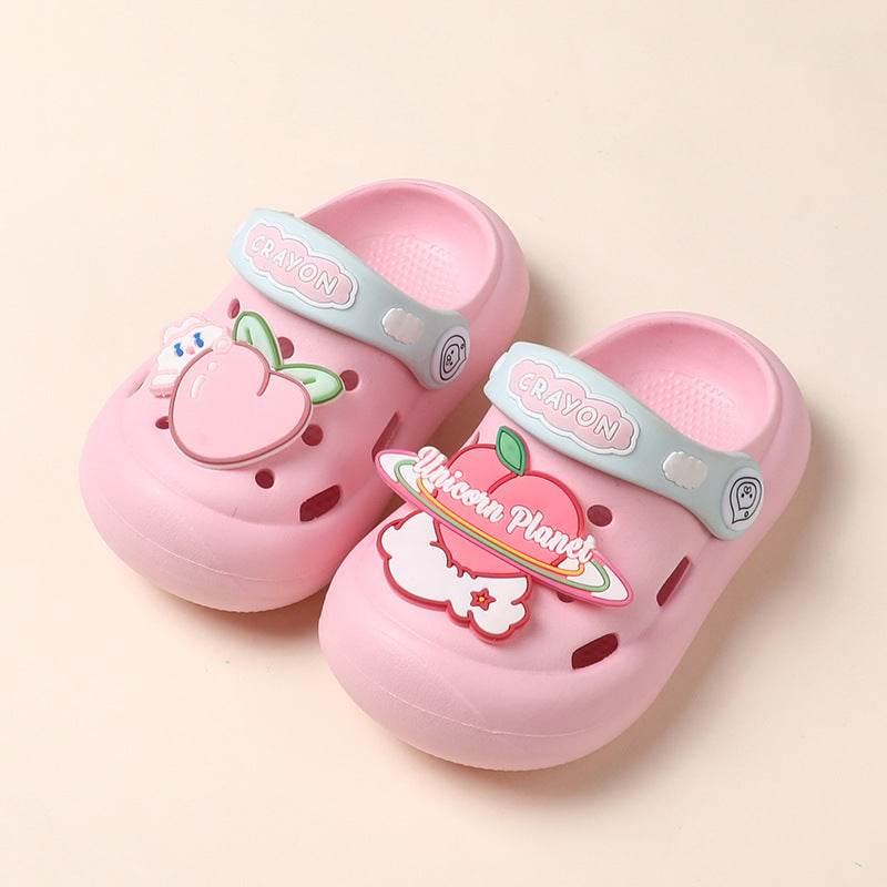 Boys And Girls Soft-soled Indoor Anti-collision Slippers - Mubimart