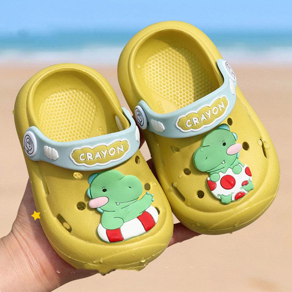 Boys And Girls Soft-soled Indoor Anti-collision Slippers - Mubimart