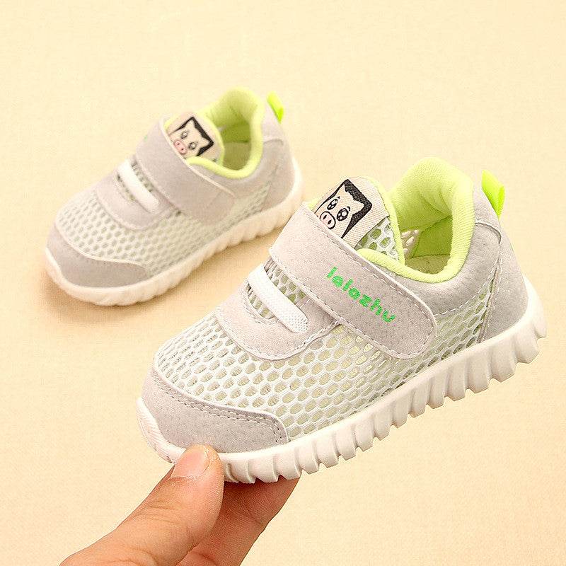 Boys' Breathable Sports Mesh Toddler Shoes - Mubimart