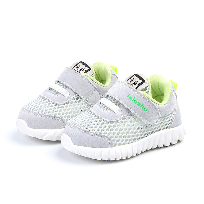 Boys' Breathable Sports Mesh Toddler Shoes - Mubimart -  