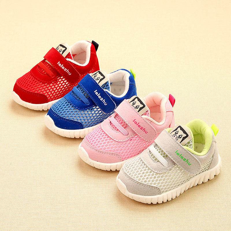 Boys' Breathable Sports Mesh Toddler Shoes - Mubimart