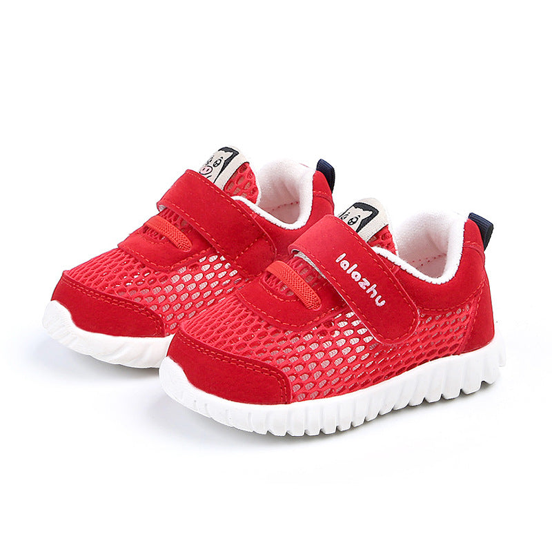 Boys' Breathable Sports Mesh Toddler Shoes - Mubimart -  