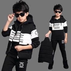 Boys Clothes Sport Suit Casual Boys Clothing 3ps Sets - Mubimart - Clothing Set 