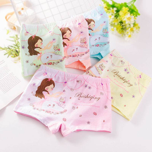 Boys' Cotton Cute Print All-match Panties - Mubimart