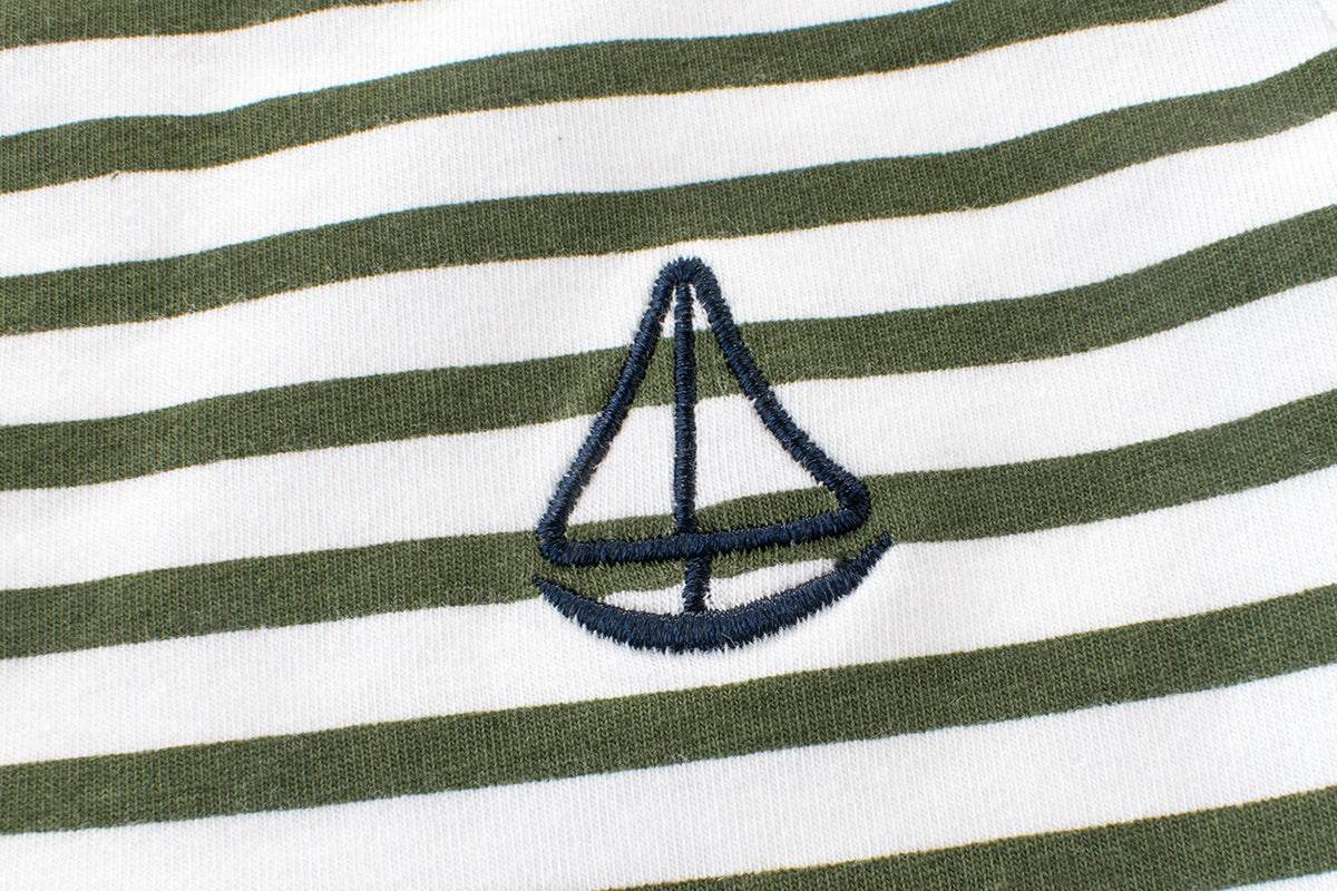 Boys' Cotton Kids Striped T-Shirt - Mubimart