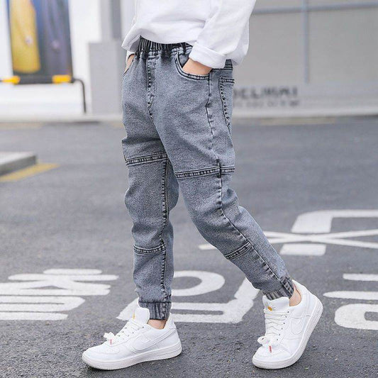 Boys' Jeans Spring And Autumn Models New Spring - Mubimart
