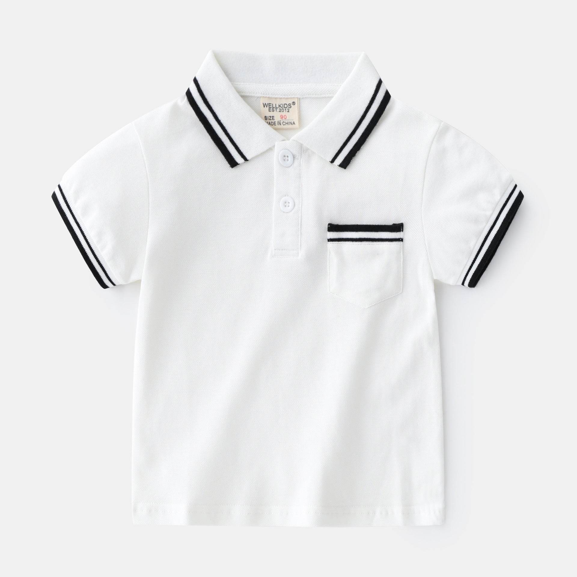 Boys' T-Shirt Summer Polo Shirt - Mubimart
