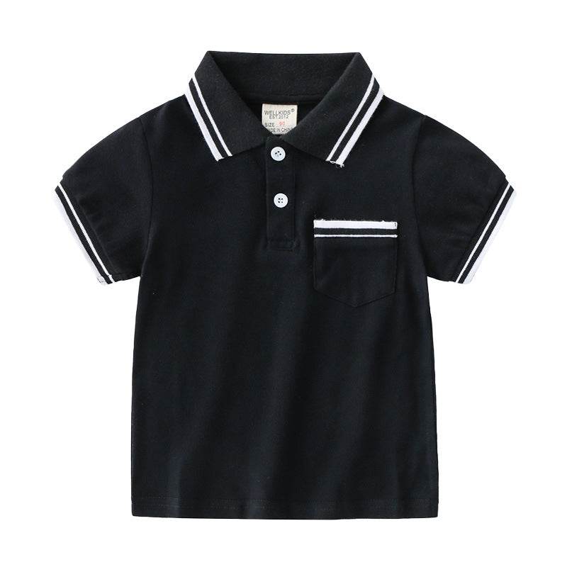 Boys' T-Shirt Summer Polo Shirt - Mubimart
