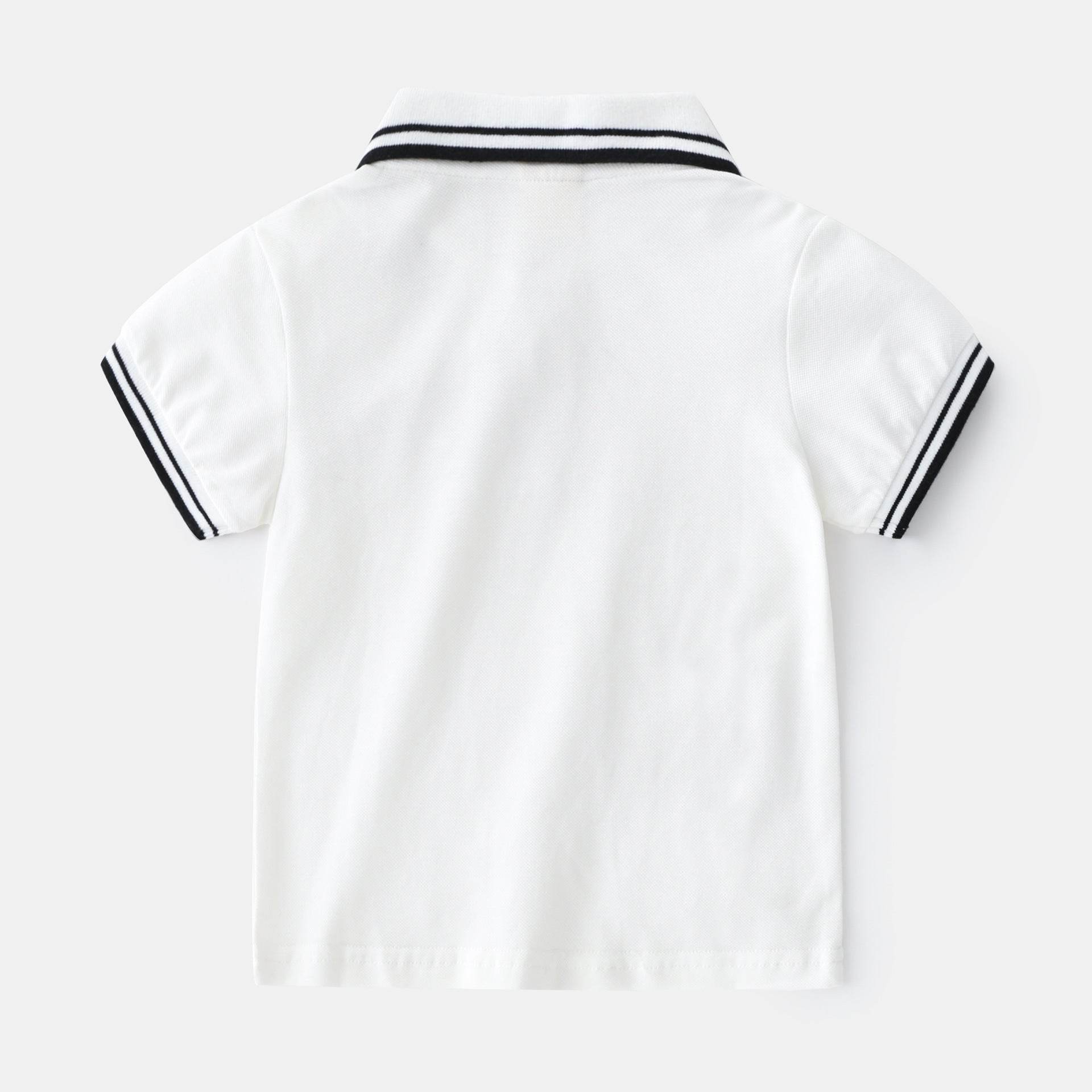 Boys' T-Shirt Summer Polo Shirt - Mubimart