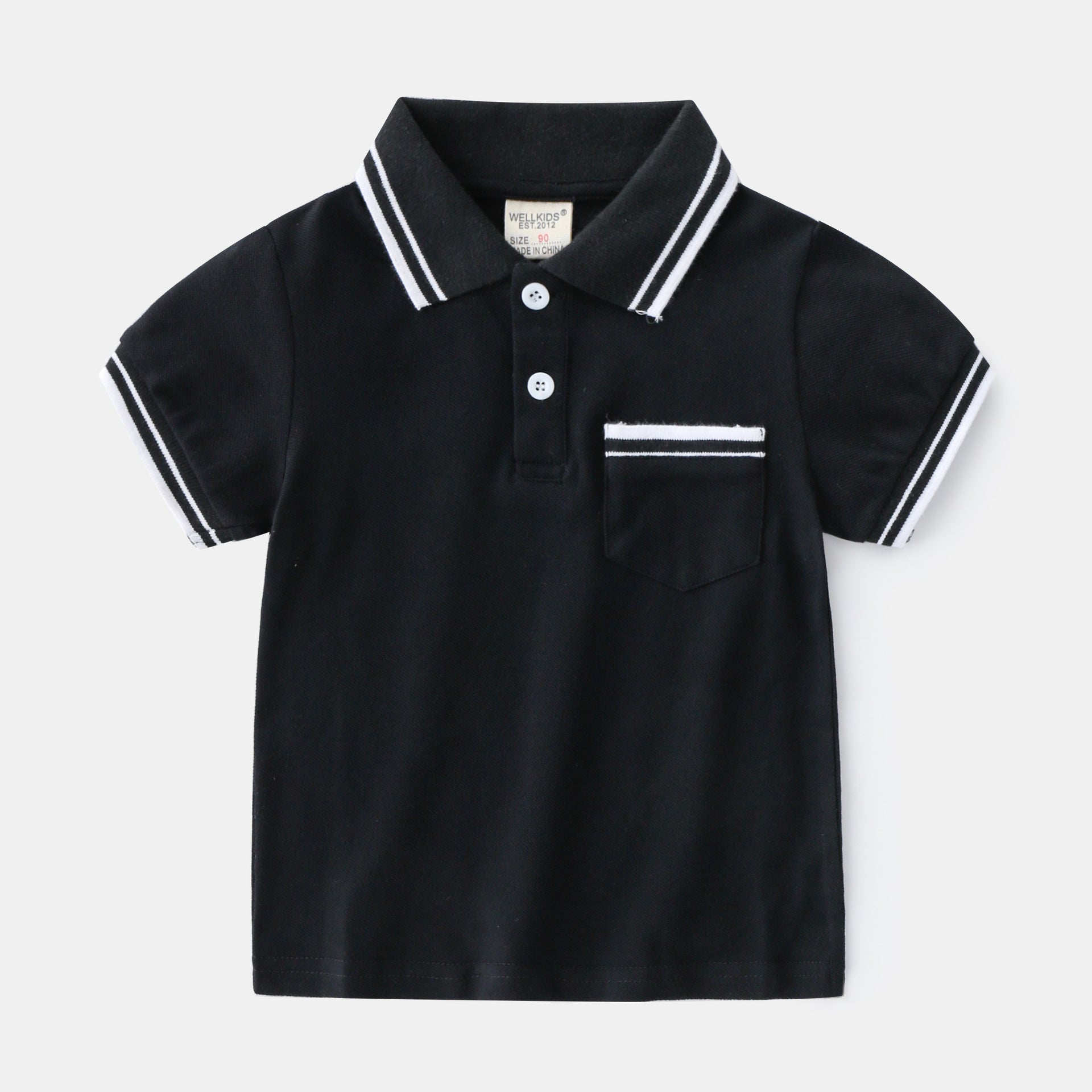 Boys' T-Shirt Summer Polo Shirt - Mubimart -  