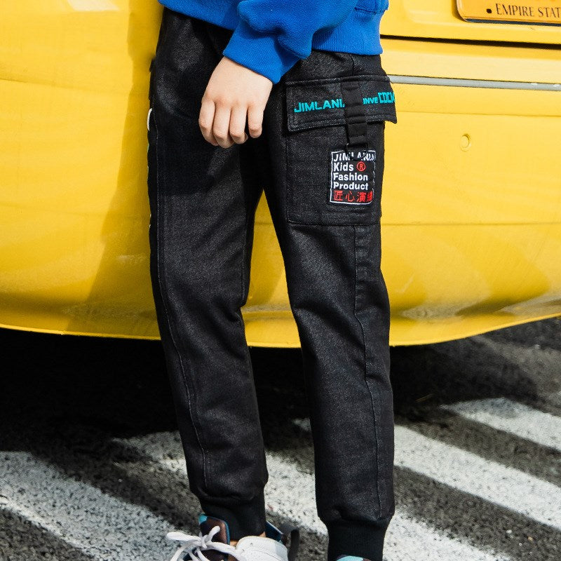 Boys denim pants - Mubimart -  