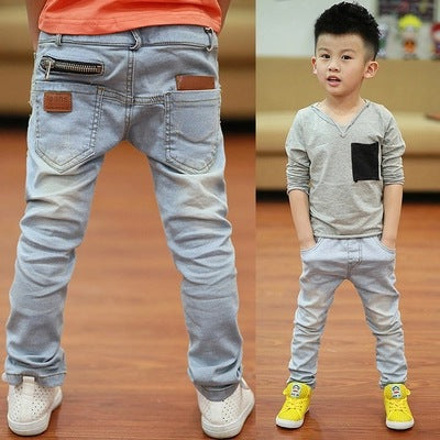 Boys spring and autumn pants - Mubimart - Boys Jenes 