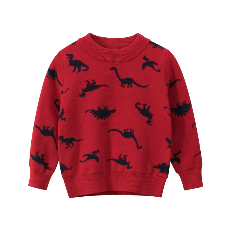 Boys sweater children's sweater - Mubimart -  