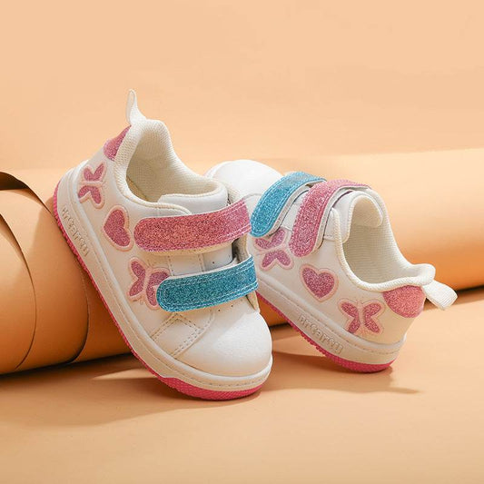 Boys toddler shoes new baby white shoes - Mubimart
