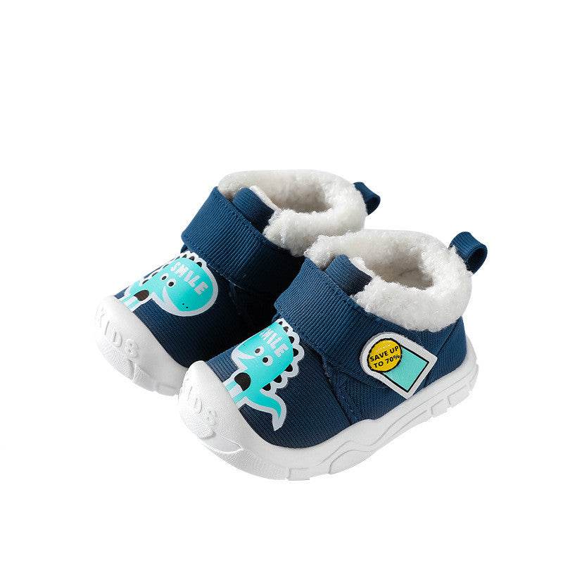 Bramille Winter Boys' Warm Cotton Toddler Shoes - Mubimart