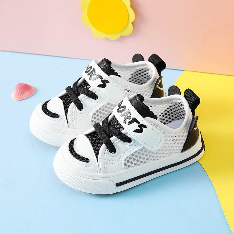 Bramiller Spring And Summer New Baby Toddler Shoe Single Net Baby Shoe - Mubimart