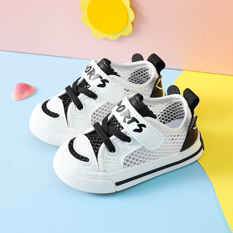 Bramiller Spring And Summer New Baby Toddler Shoe Single Net Baby Shoe - Mubimart -  