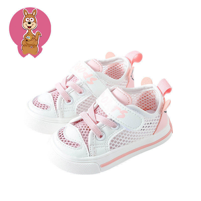 Bramiller Spring And Summer New Baby Toddler Shoe Single Net Baby Shoe - Mubimart -  