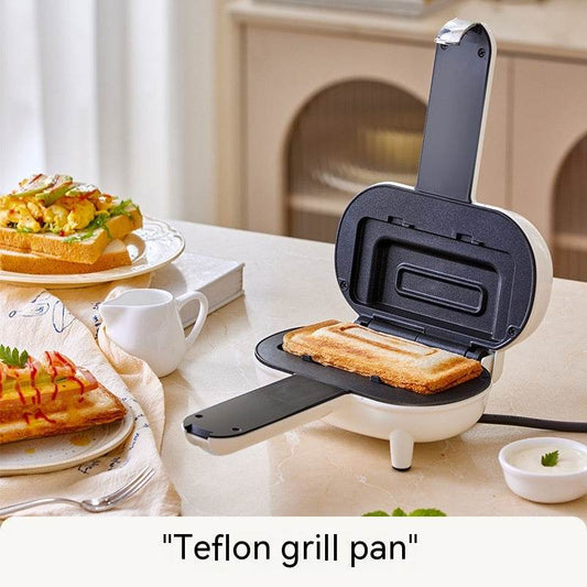 Breakfast Machine Household Small Hot Pressing Sandwich Bread Toaster - Mubimart