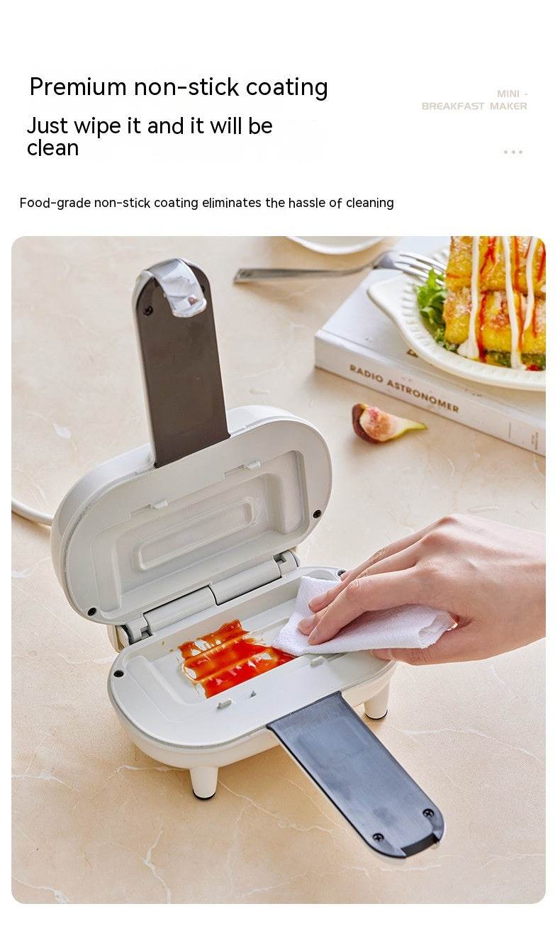 Breakfast Machine Household Small Hot Pressing Sandwich Bread Toaster - Mubimart
