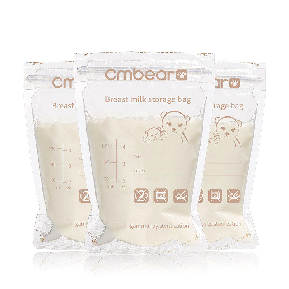 Breast Milk Storage Bag 30 Pieces Of Baby Breast Milk Storage Bag Storage Bag - Mubimart -  