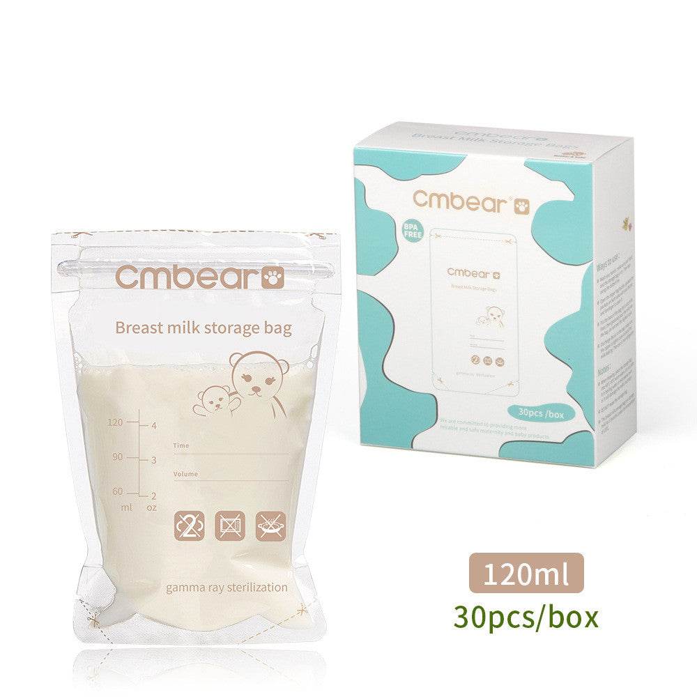 Breast Milk Storage Bag 30 Pieces Of Baby Breast Milk Storage Bag Storage Bag - Mubimart