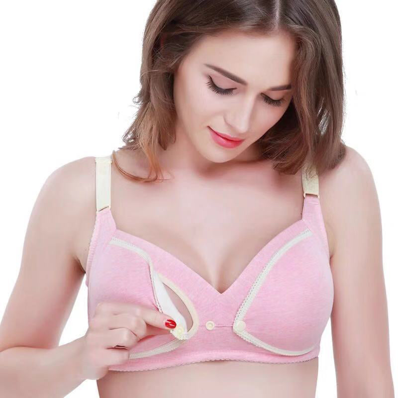 Breastfeeding Bras Maternity Open Nursing Bra for Feeding Nursing Underwear Clothes for Pregnant Lingerie Women Intimate Clothes - Mubimart -  