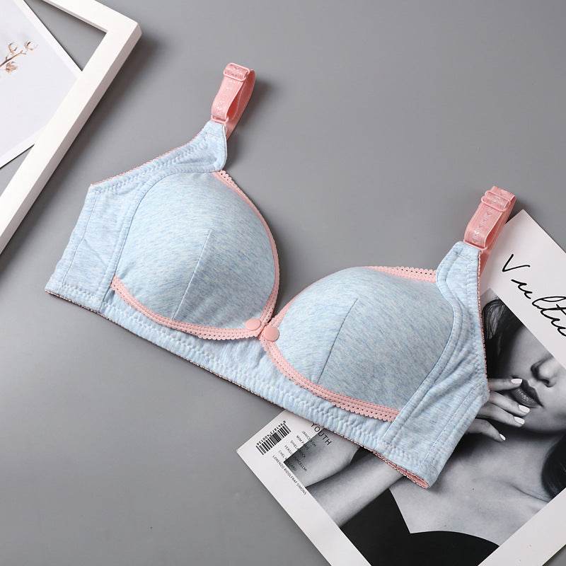 Breastfeeding Bras Maternity Open Nursing Bra for Feeding Nursing Underwear Clothes for Pregnant Lingerie Women Intimate Clothes - Mubimart