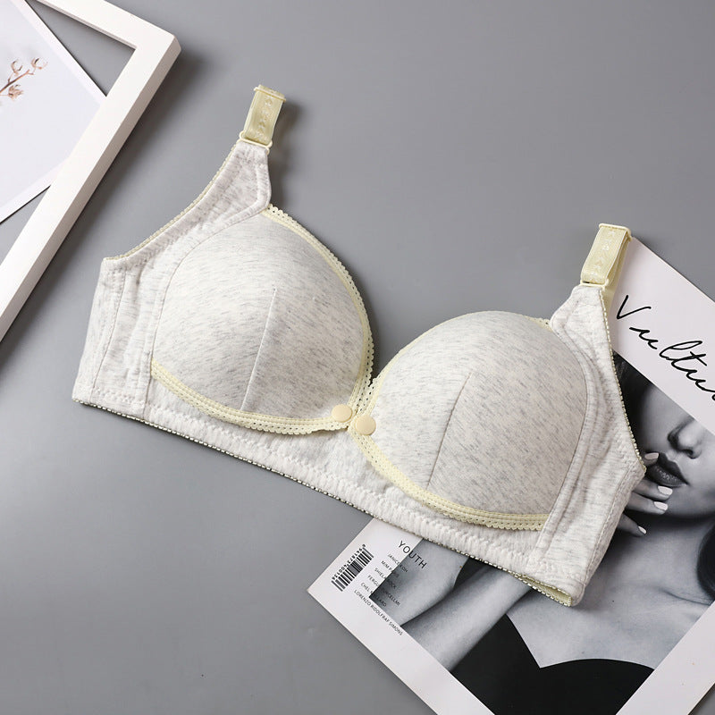 Breastfeeding Bras Maternity Open Nursing Bra for Feeding Nursing Underwear Clothes for Pregnant Lingerie Women Intimate Clothes - Mubimart -  