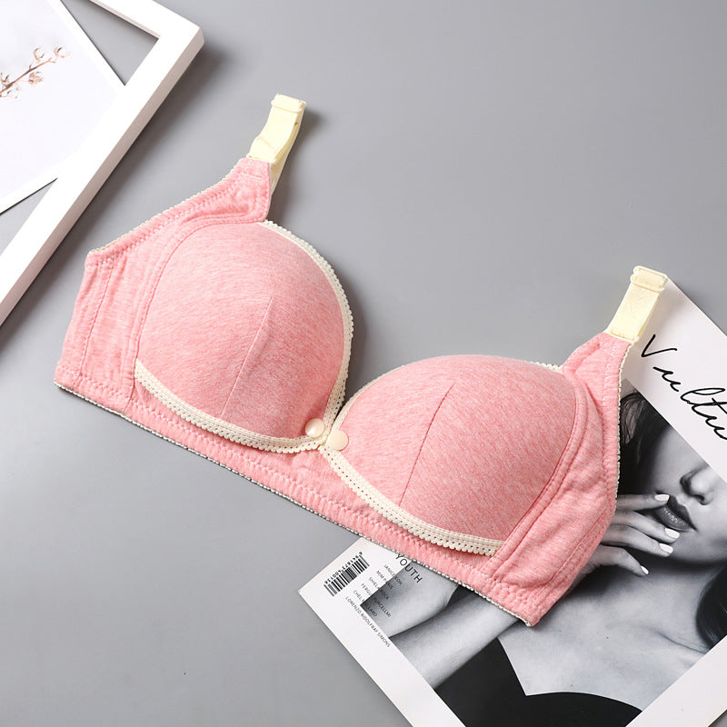 Breastfeeding Bras Maternity Open Nursing Bra for Feeding Nursing Underwear Clothes for Pregnant Lingerie Women Intimate Clothes - Mubimart -  