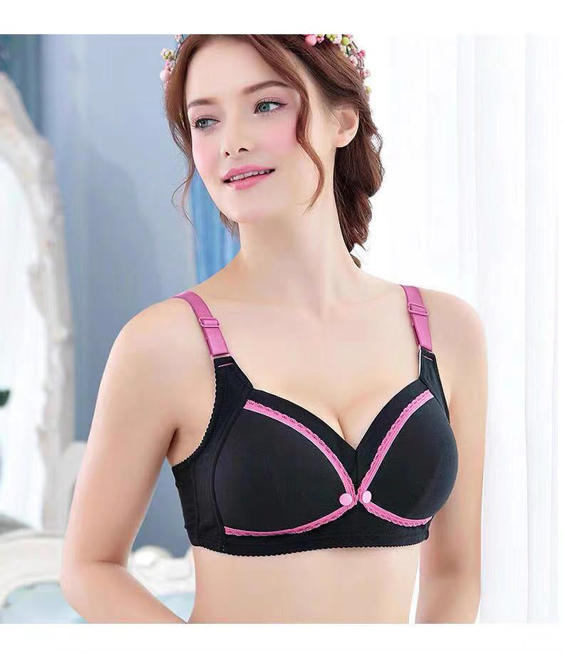 Breastfeeding Bras Maternity Open Nursing Bra for Feeding Nursing Underwear Clothes for Pregnant Lingerie Women Intimate Clothes - Mubimart - Maternity Bra 