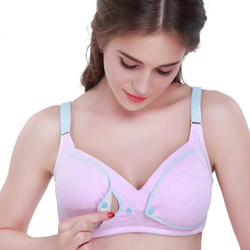 Breastfeeding Bras Maternity Open Nursing Bra for Feeding Nursing Underwear Clothes for Pregnant Lingerie Women Intimate Clothes - Mubimart -  